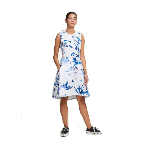 Dkny Dresses & Skirts - DKNY Floral-Print Fit & Flare Dress